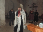 Великое освящение воды в Казанском храме с. Богородицкое (Барятино)